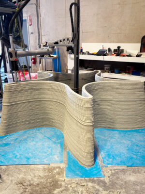 Scara Elite cement 3d printer by 3dpotter building a reef